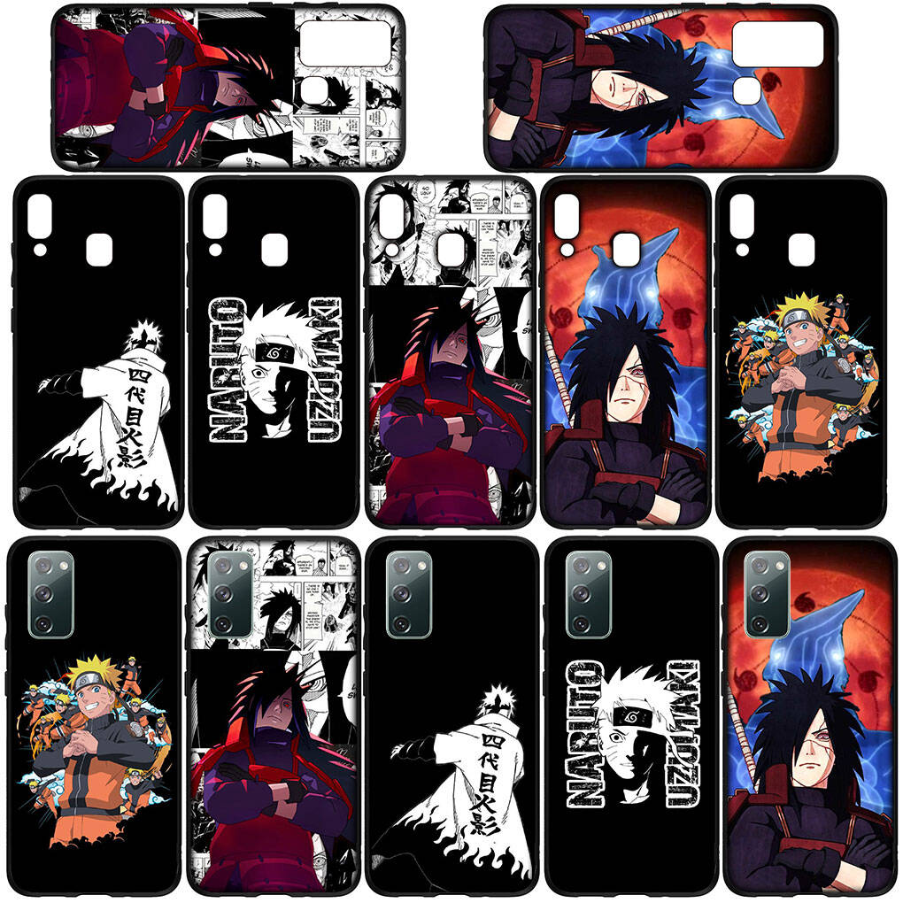 Phone Case for iPhone 17 15 16 Plus X Redmi Note 14 12 11 13 Pro Max Huawei P30 P20 Lite OPPO A60 A40 A80 A18 A16 A54 Madara Uchiha Anime Naruto Cover