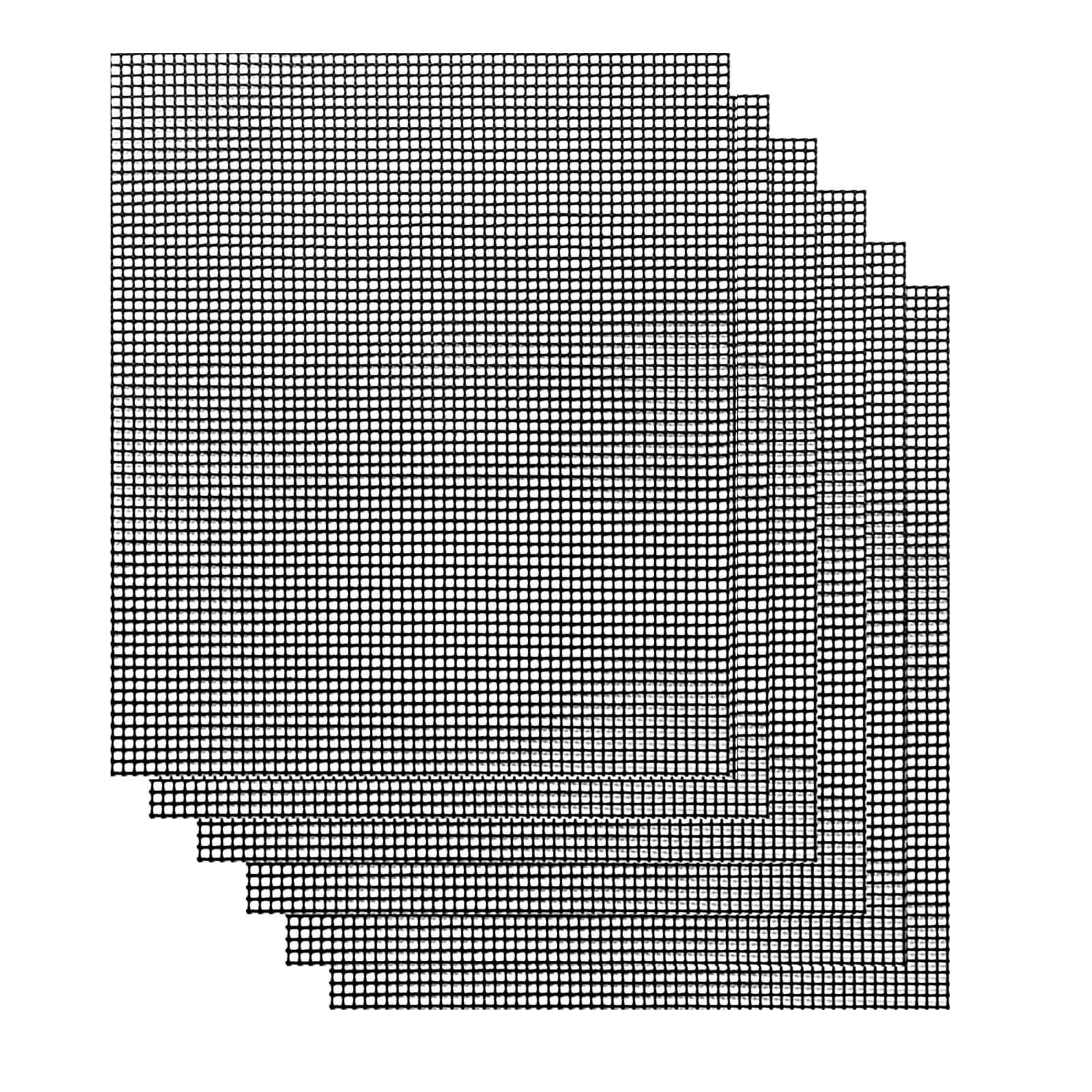 

Набор из 6 ковриков для гриля WholeFire, многоразовый коврик для гриля с антипригарным покрытием, коврик для гриля-барбекю, аксессуары для выпечки для гриля, газовый гриль, духовка, кулинария, 40 х 33 см