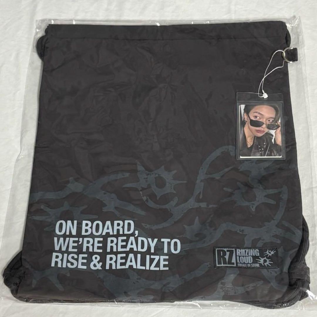 [USED] RIIZE Gym Sack Won Bin Photocard Included Seoul Concert Encore