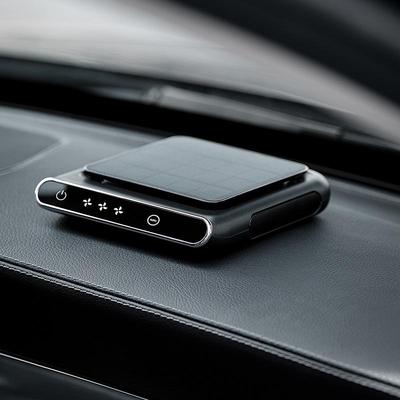 G1 Solar-Powered Wireless Car Purifier and USB-Charged Aromatherapy Ionizer