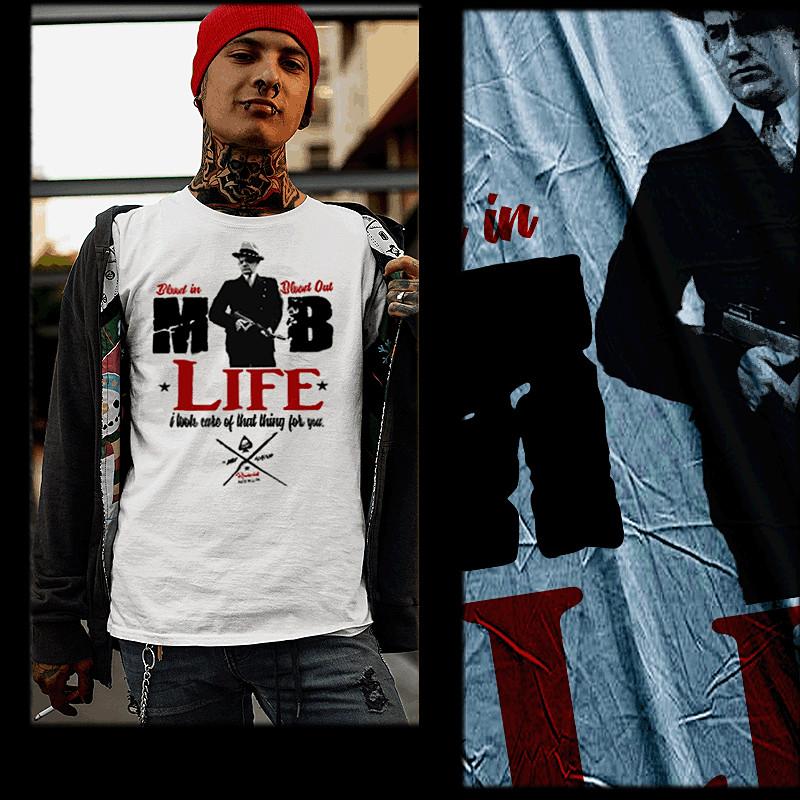 

Mob t-shirt mobster gangster criminal kingpin mob hitman mafioso thug lifestyle S