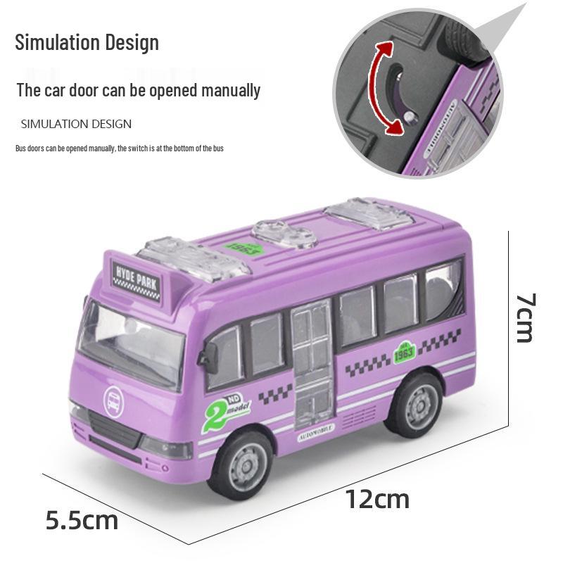 TikTok Influencer Children's Educational Boy Cars: Inertial Engineering Vehicle and Street Stall Toys