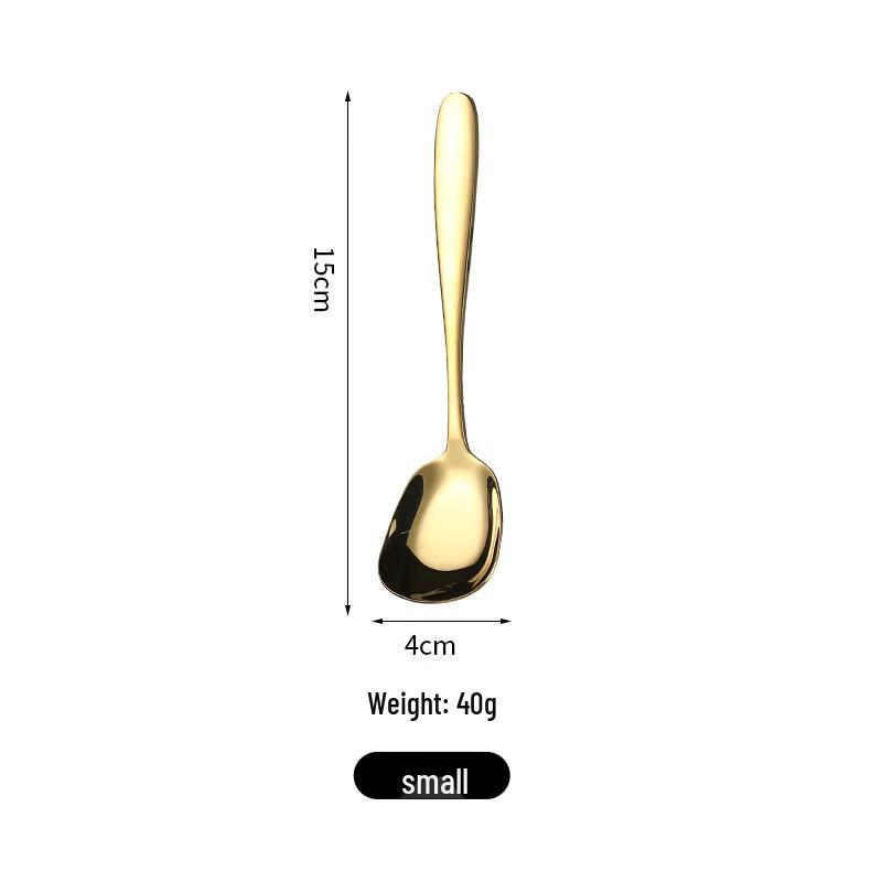 Abay Stainless Steel Flat Serving Spoon