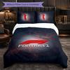 F1 Muster Mikrofaser 3-teiliges Bettwäscheset Dekor Bettbezug-Set Für Schlafzimmer Heimgebrauch
