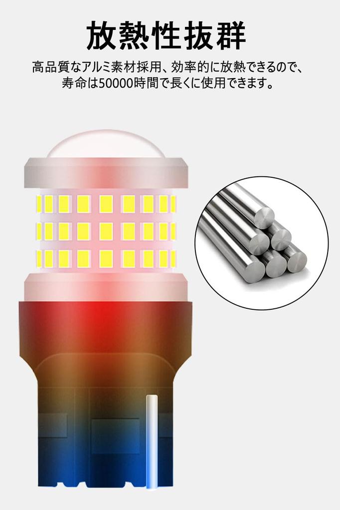 T20 LED Back Lamp Red Explosive Light High Brightness T20