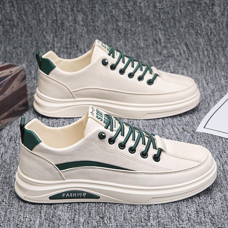 Men's Shoes New Summer Little White Tide Shoes Sports Casual Board Shoes Men's Trend Versatile Shoes Men's Leather Shoes