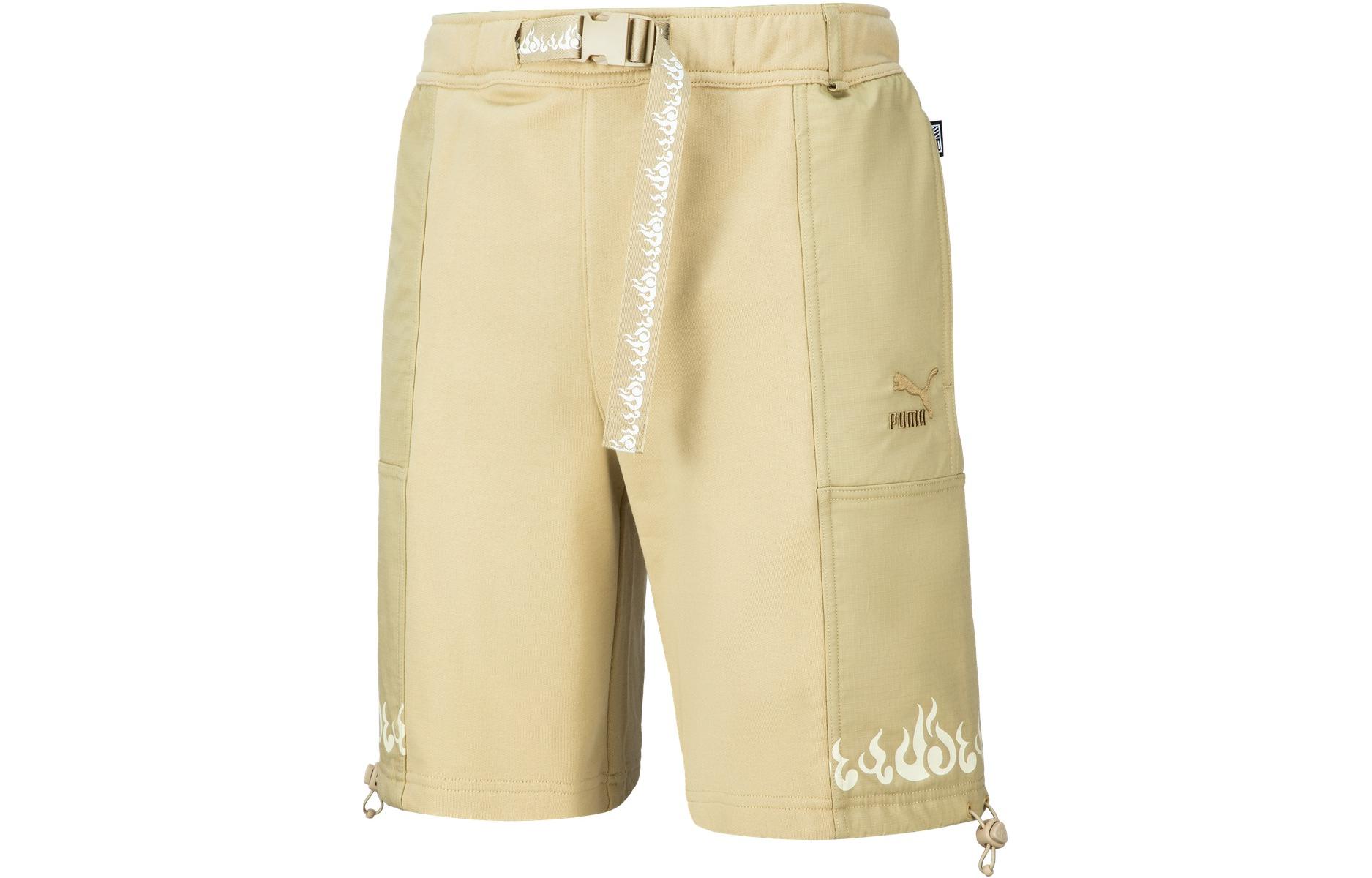 PUMA Humming 3,SS23 Chinese Culture Tribute Series Casual Shorts Men s Roasted Almond Moderate 621924-88 M