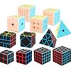 Moyu Meilong 3x3x3 4x4x4 Professional Magic Cube Carbon Fiber Sticker Speed Cube Square Puzzle Educational Toys for Children