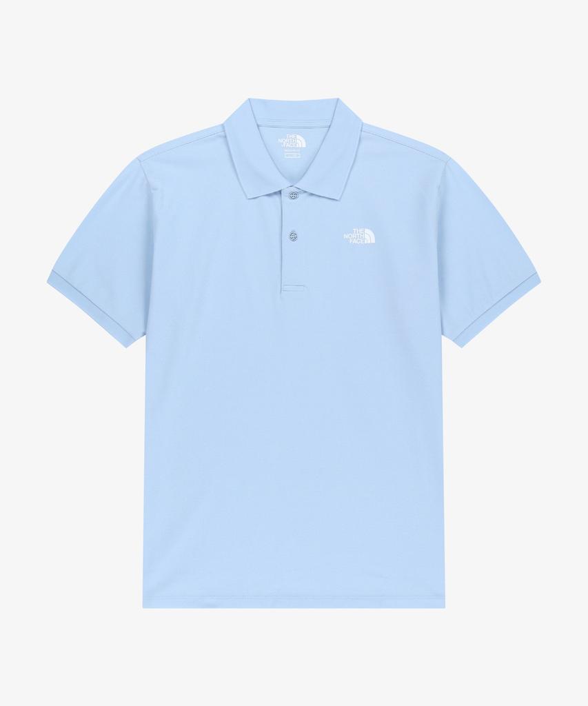 Noseupeiseu Nt7Ps01L Baden Short Sleeve Polo Light Blue