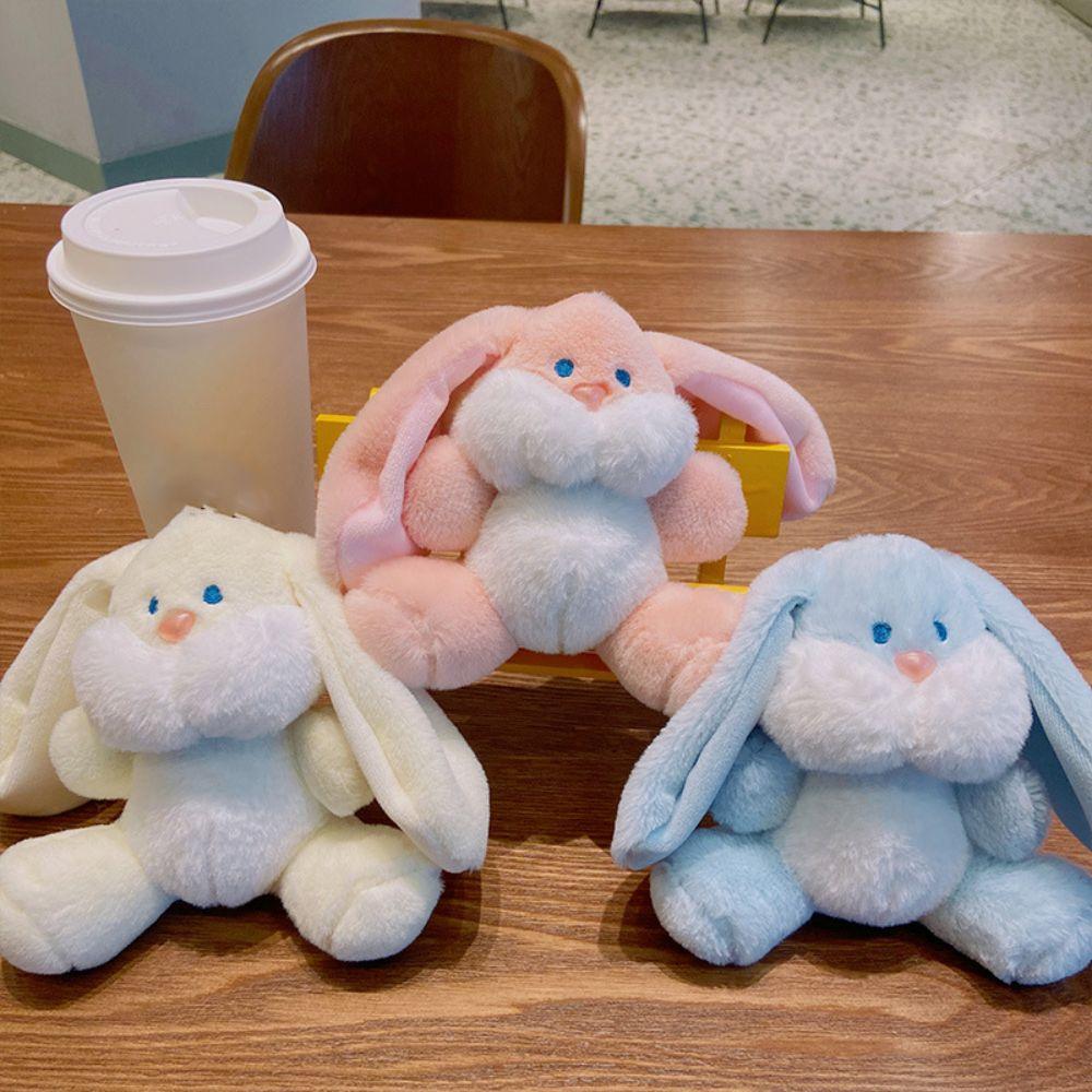 

Cute Rabbit Plush Keychain 15cm Rabbit Doll New Doll Pendants Couples