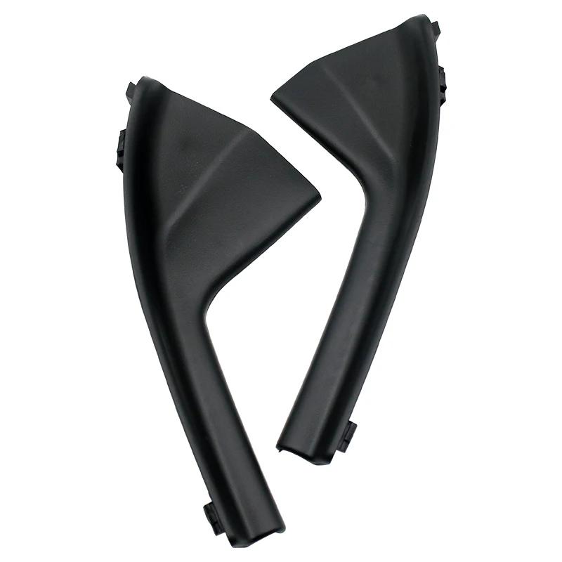 Car Front Side Windshield Cowl Grille Outer Cover Extension Trim for Nissan Versa Sedan Hatchback Tiida 2005-2010 Accessories 1pair
