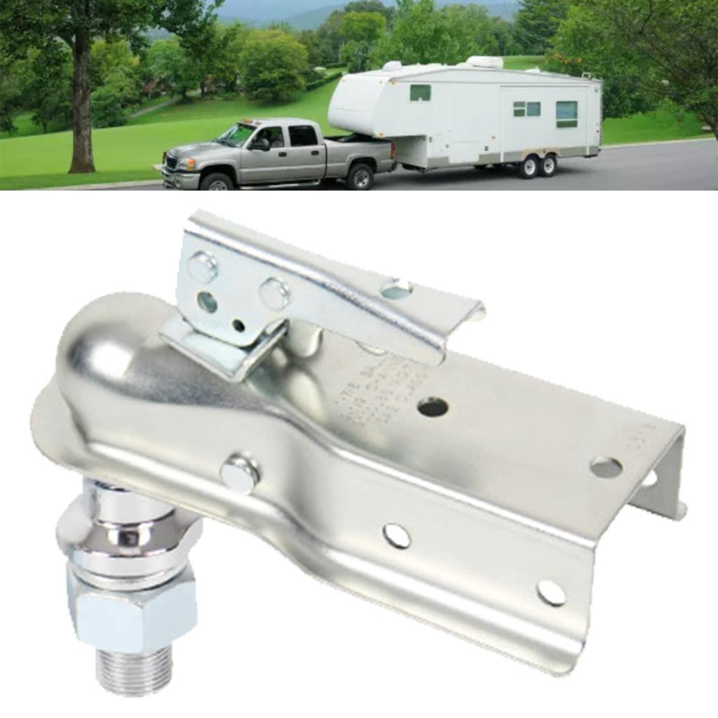 Trailer Hitch Ball Compact Construction Trailer Precision Screw (1-7/8")