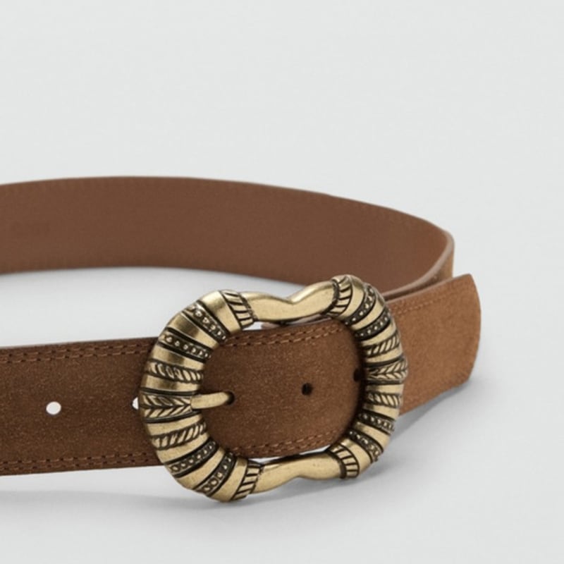 

Mango MANGO WOMAN Ремень OCHO Коричневый 17044095 L