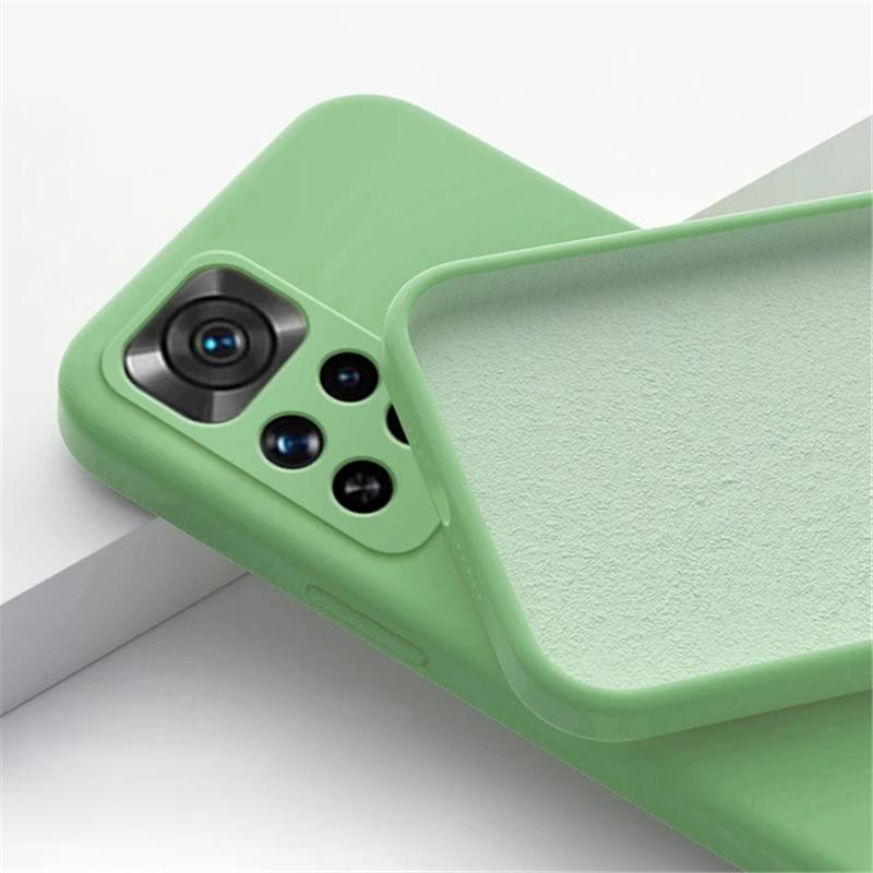 Phone Case For Xiaomi Redmi Note 12 12S 4G 5G Luxury Original Liquid Silicone Soft Back Cover For Xiaomi Poco X5 Pro 5G Shockproof Bumper Cases