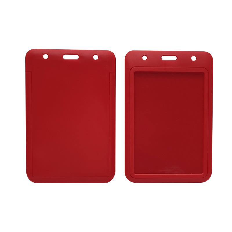 Cartoon-Colored ABS Plastic Slide-In Badge Holder for ID Cards