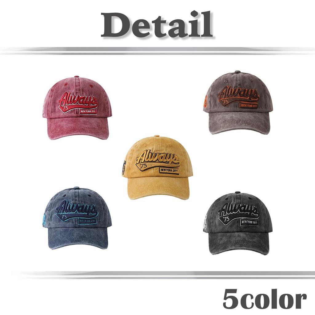 Hat Cap Cool Denim Casual Embroidery Vintage Men Women CZ456 [White Fang] (Coffee)