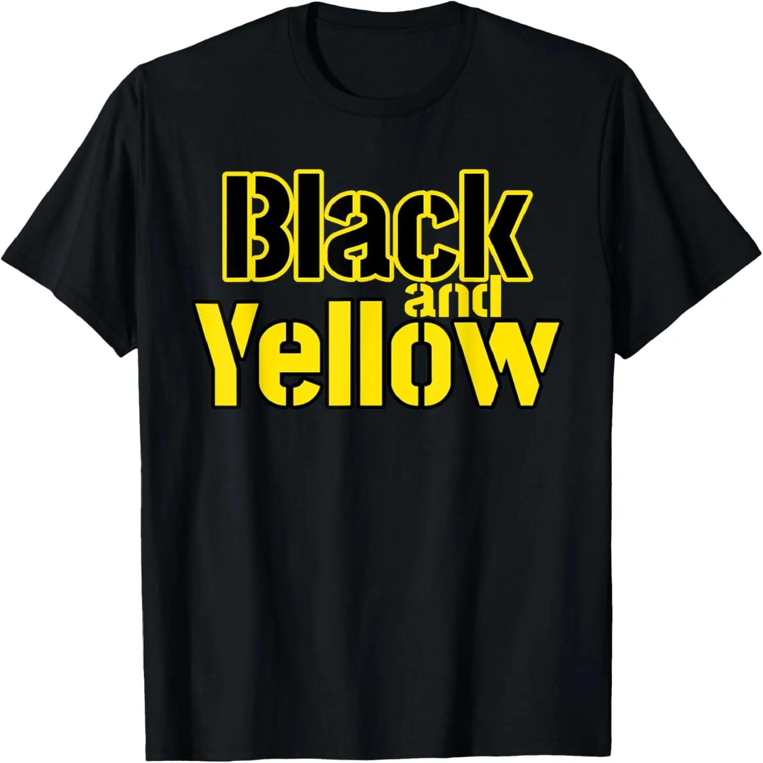 Pittsburgh Black and Yellow Pennsylvania T-Shirt XXXXL