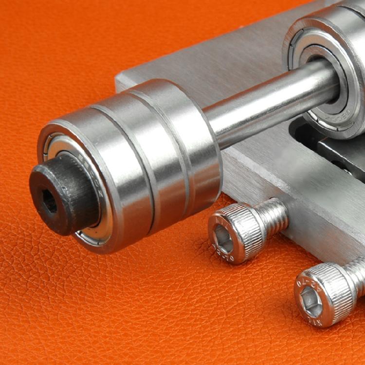Leather Belt Cutting Tool with C-Clamp, Replacements and Wrenches