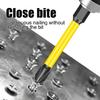 10Pcs Crossing Head Screwdriver Bit Set for Electrician 1/4inch Hexagonal Shank Magnetic Crossing Screw Driver Attachment