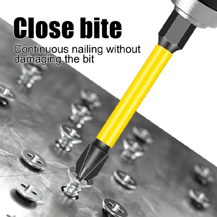 10Pcs Crossing Head Screwdriver Bit Set for Electrician 1/4inch Hexagonal Shank Magnetic Crossing Screw Driver Attachment