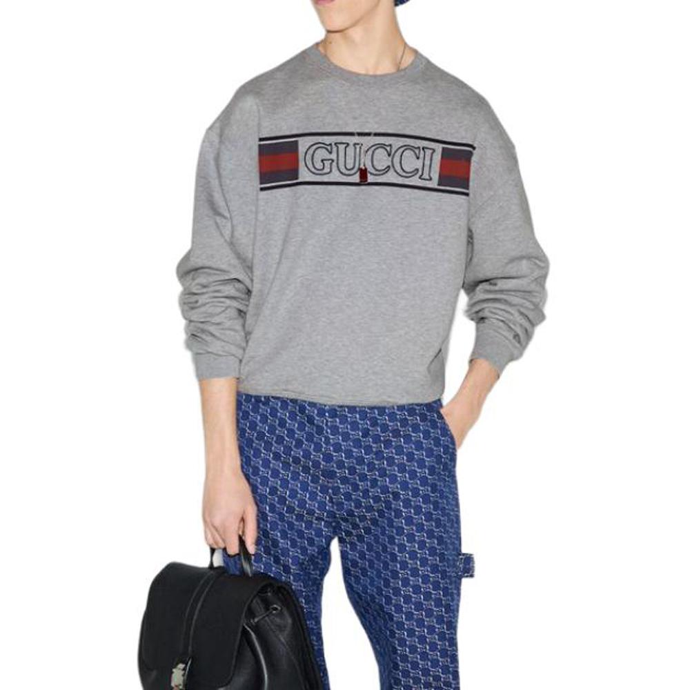 Gucci Stickerei Jersey Sweatshirt 795510-XJG3O-1056