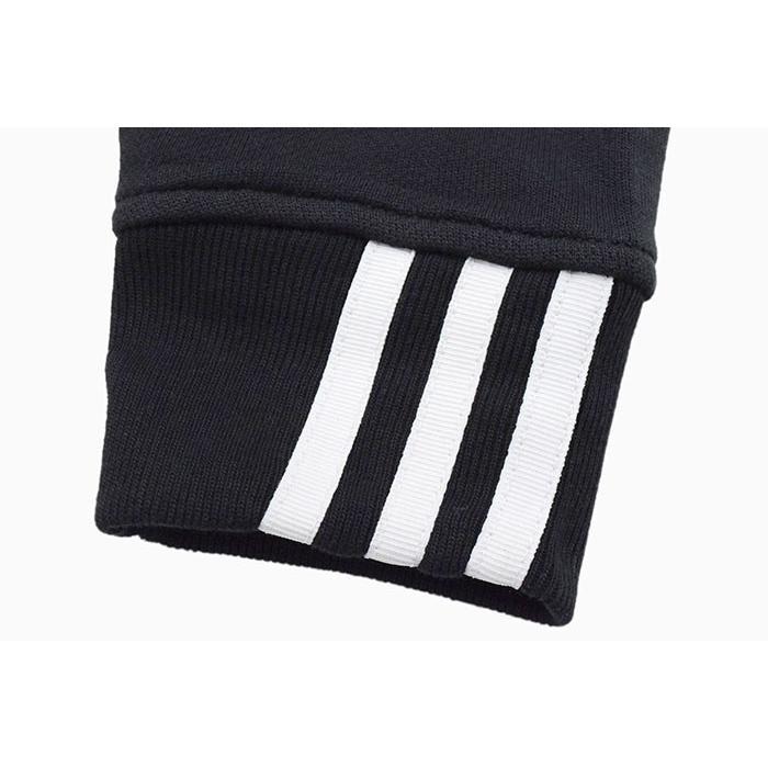 Adidas Originals Trefoil RYV Hoodie With Cuff Stripes And Drawstring Men Hoodie Black FM2266