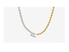 French-Style Retro Necklace: Oval Bead & Choker Spliced, 18k Gold Titanium Steel with Freshwater Pearls for Women