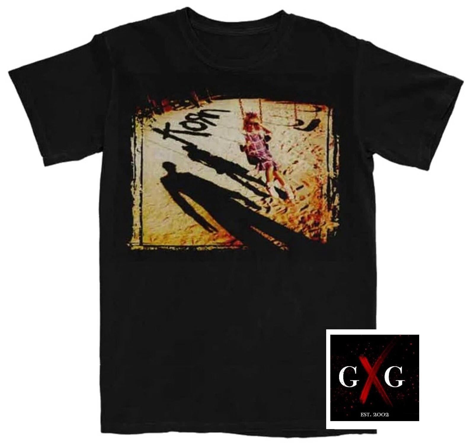 KORN cd cvr SELF TITLED 1ST ALBUM Official SHIRT LRG New issues follow leader XL