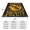 Konfor Napalm Ölüm Müzik Grubu Battaniye Merch Ev Dekoratif Death Metal Atmak Battaniyeler Açık için Hafif Ince Polar
