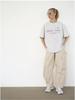 Women's Trendy Oversized 100% Cotton Short Sleeve Top