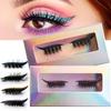 Eyeshadow Color Random Lazy Eye Shadow Eyelash Patch Self Adhesive Eye Makeup Stickers  Prom Makeup