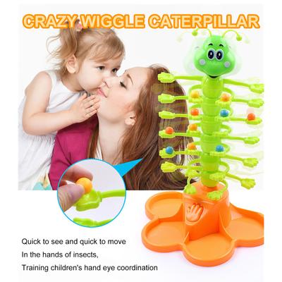 Folulus Noutate Puzzle Caterpillar Leagăn Jucărie Chicotit Jocuri Joc potrivit pentru copii