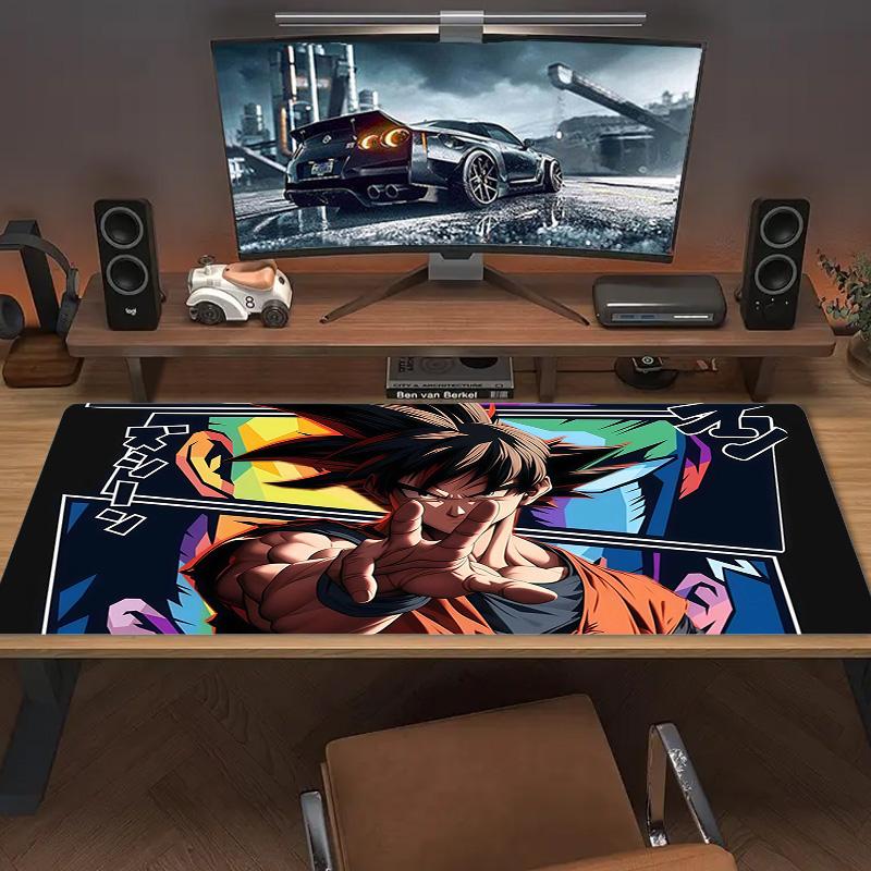 Dragon Ball Print Cushion Non-slip Laptop Tablet Big Mousepad XXL Mat Mini PC Playmat With Lock edge
