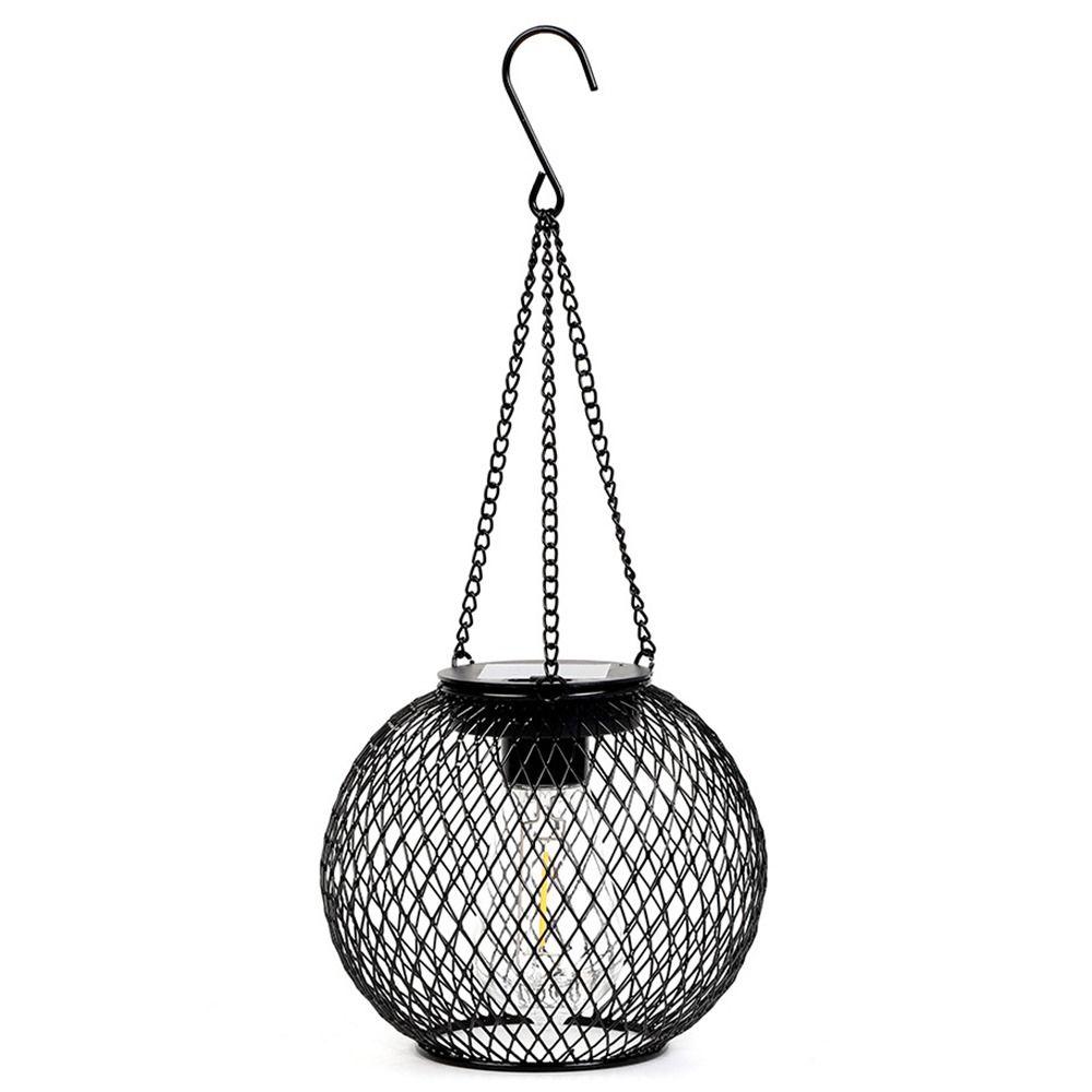 Brighter Solar-Powered Hanging Lanterns Waterproof Wireless Outdoor Lights  Party Decor