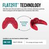 SISU Max Mouthguard Intense Red 2.4mm Thin Custom Molded Fit