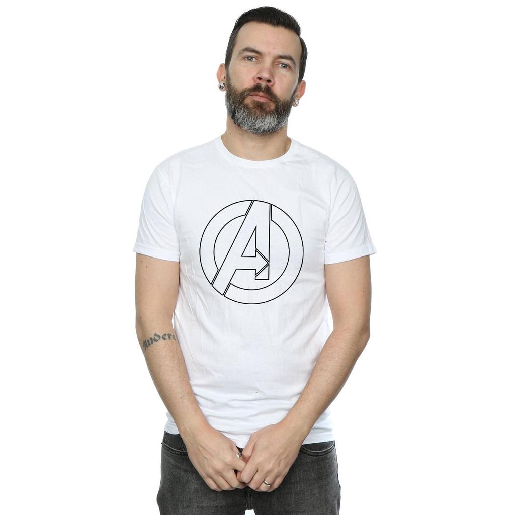 Avengers Assemble Mens Logo T-Shirt