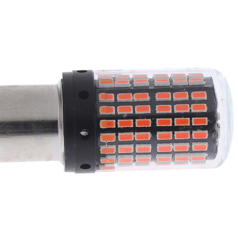 1Pc 1157 Led Red Canbus 3014 144-Smd Car Turn Signal Brake Light No Flash