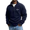 Men's Sweatshirt Loose Solid Color Outdoor Warm Breathable T-Shirt Top