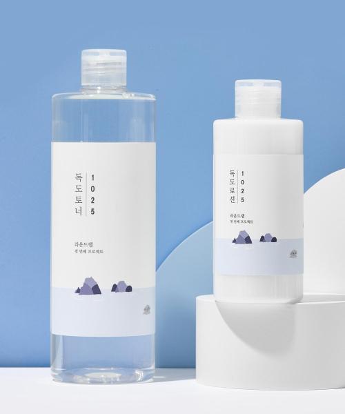 Round Lab 1025 Dokdo Toner 500ml + Dokdo Lotion 200ml Set none