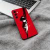 Half-Demon -nuyasha Phone Case For Samsung Galaxy A73,A71 A72,A70,A53,A52,A51,Soft Silicone Black Cover