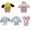 Adorable 25cm Sanrio Melody Plush Toy Kuromi Pendant Cartoon Girl Gift