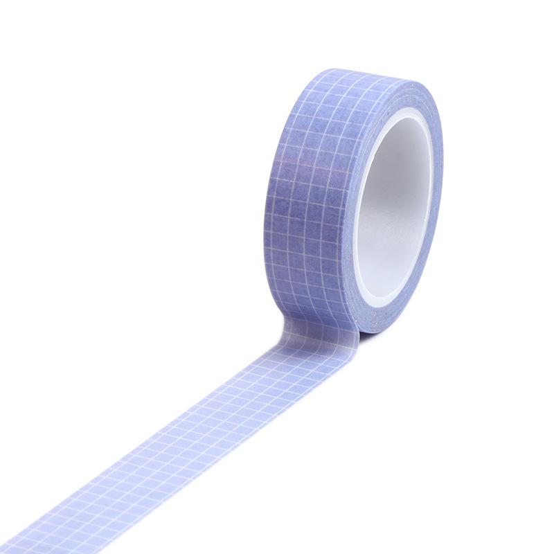 

Washi Tape - Plain Color Grid for DIY Journal Decoration Stickers