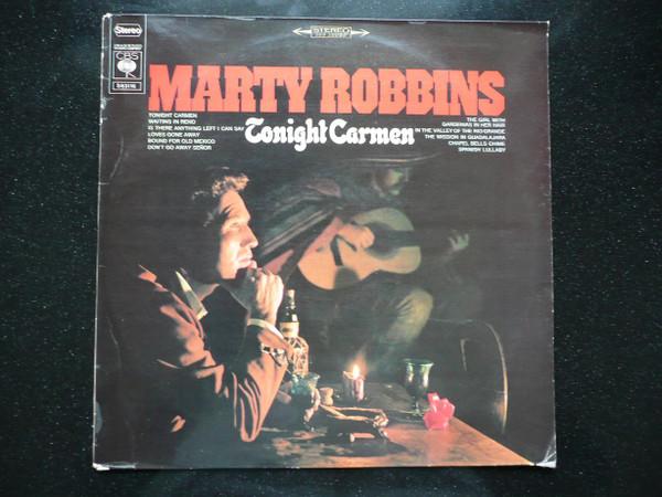

LP Record MARTY ROBBINS - Tonight Carmen S63116 CBS 1972 Netherland Folk Used