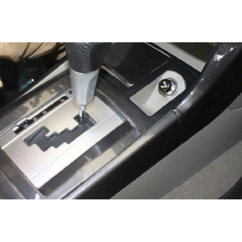 LHD! RHD! For Mitsubishi Lancer 2008-2017 Car Accessories ABS Plastic Gear Shift Panel Frame Cover Trim 2pcs