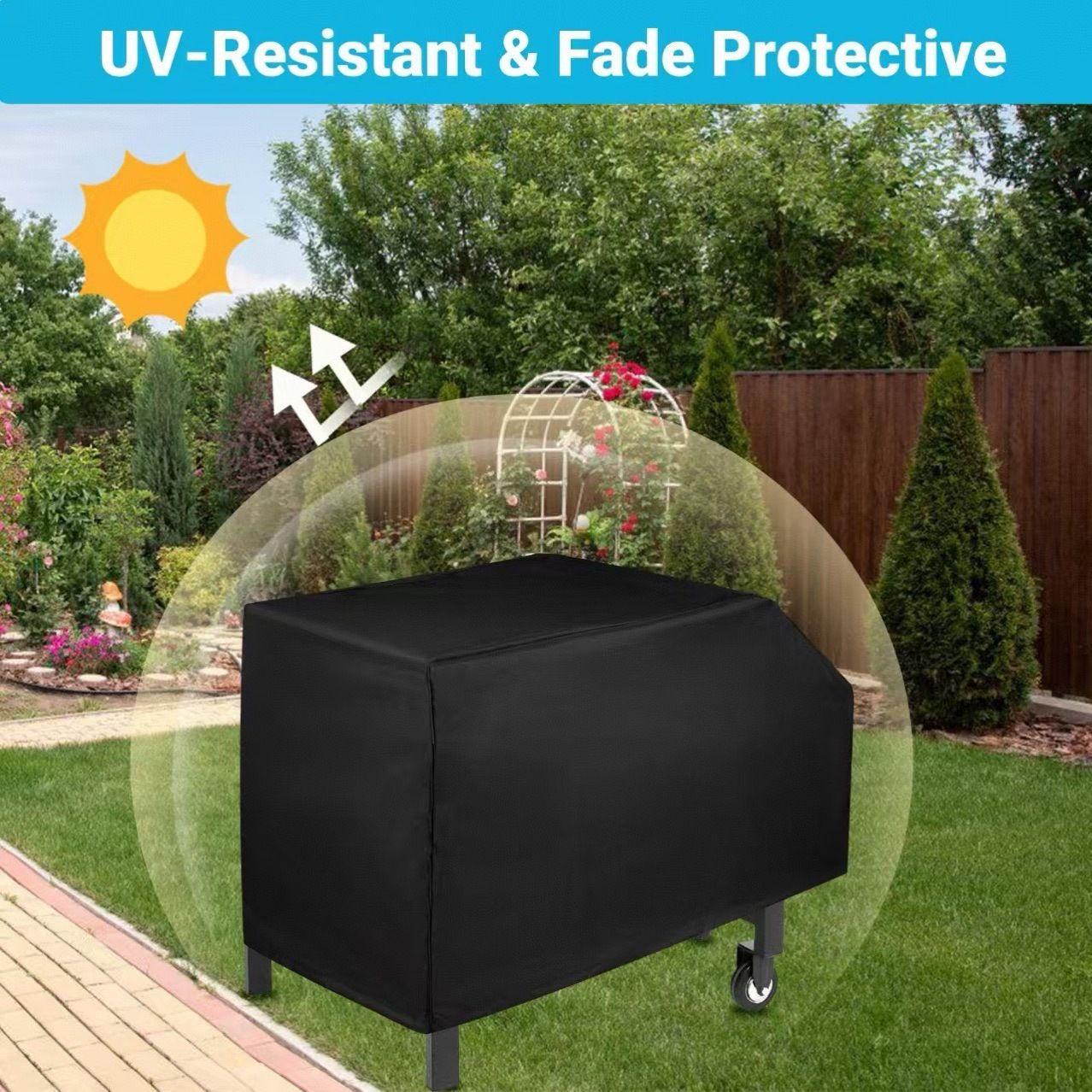 

Heavy Duty Grill Cover Fade Resistant Waterproof Portable Protection Charcoal Grill Cover For Table Cart Pit Yard Patio Porch China Mainland