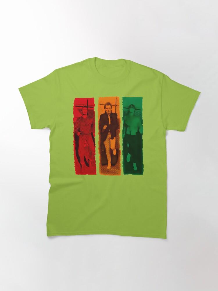 The Action The Three Color Panels Action Art Classic T-Shirt