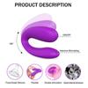 Paarvibrator Sexspielzeug für Frauen Anal Vagina G-Punkt Massage Klitoris Stimulation U-Form Weiblicher Masturbator Erwachsenenprodukte Shop