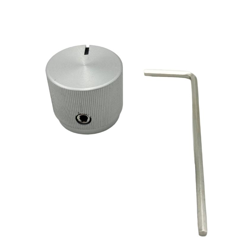 Metal Guitar Potentiometer Cap Easy Installation Holes Fit Most String Instruments