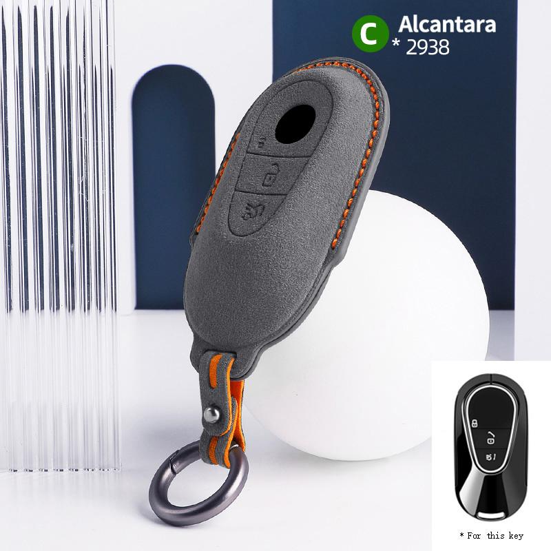 For Mercedes Benz Glc 300L Glc 260L C260L C20 Class Car Key Case Protectors Accessories Keychain Cover Shell 2020 2025 2025 2025