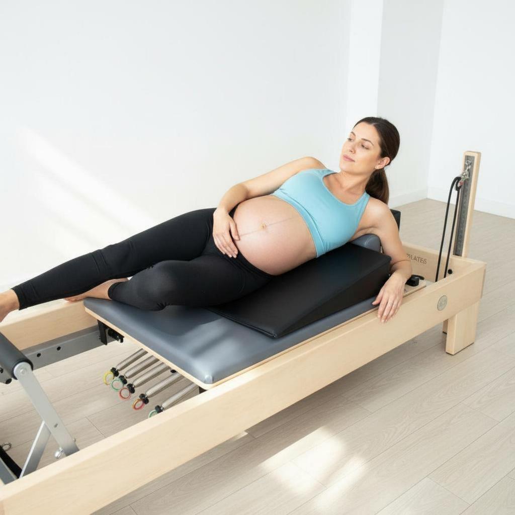 Pilates Core Support Bed Aid Supportive Upholstered Ramp Long-Lasting